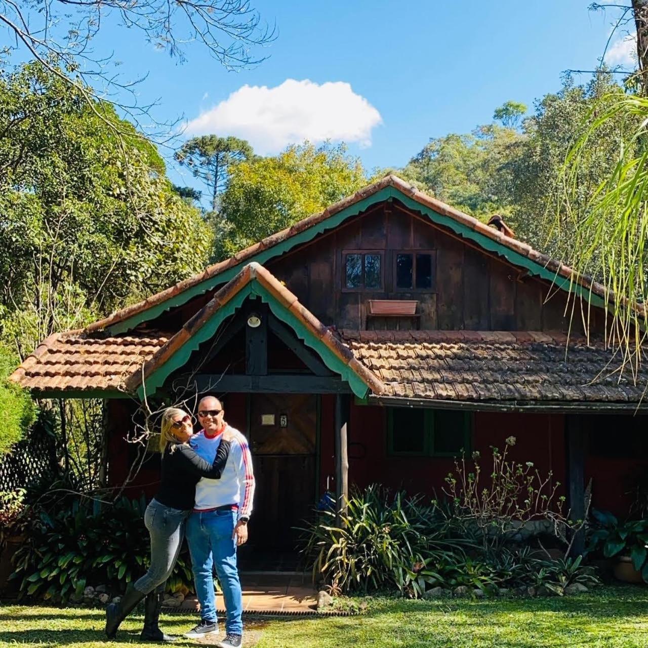 Casa Da Colina Chales Висконди-ди-Мауа Экстерьер фото